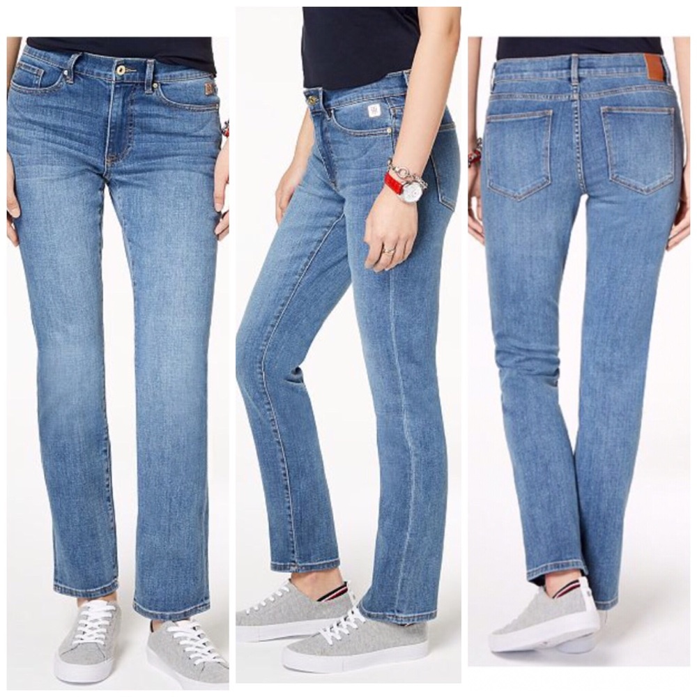 🍃TOMMY HILFIGER Tribeca Straight Leg Jeans